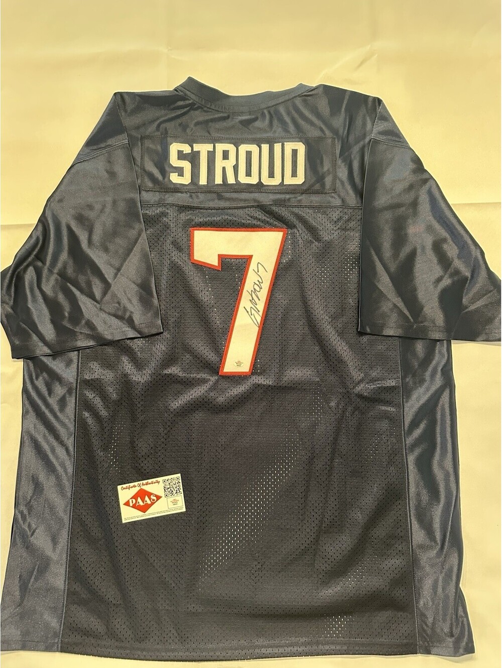 CJ Stroud Custom Houston Texans Autographed COA